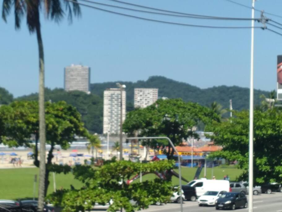 São VicenteExcelente Localizacao O Mar Na Sua Frente Confiraアパートメント エクステリア 写真