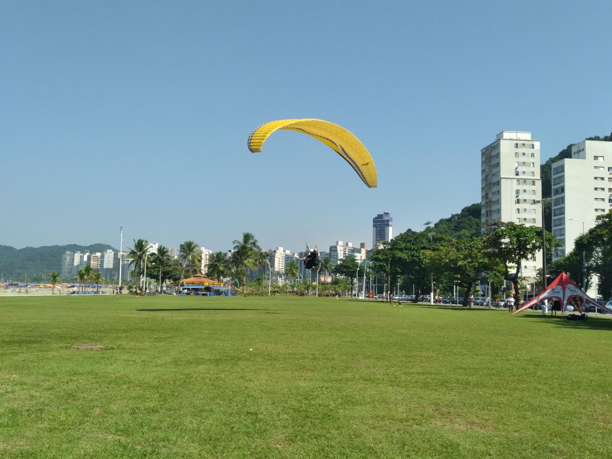 São VicenteExcelente Localizacao O Mar Na Sua Frente Confiraアパートメント エクステリア 写真